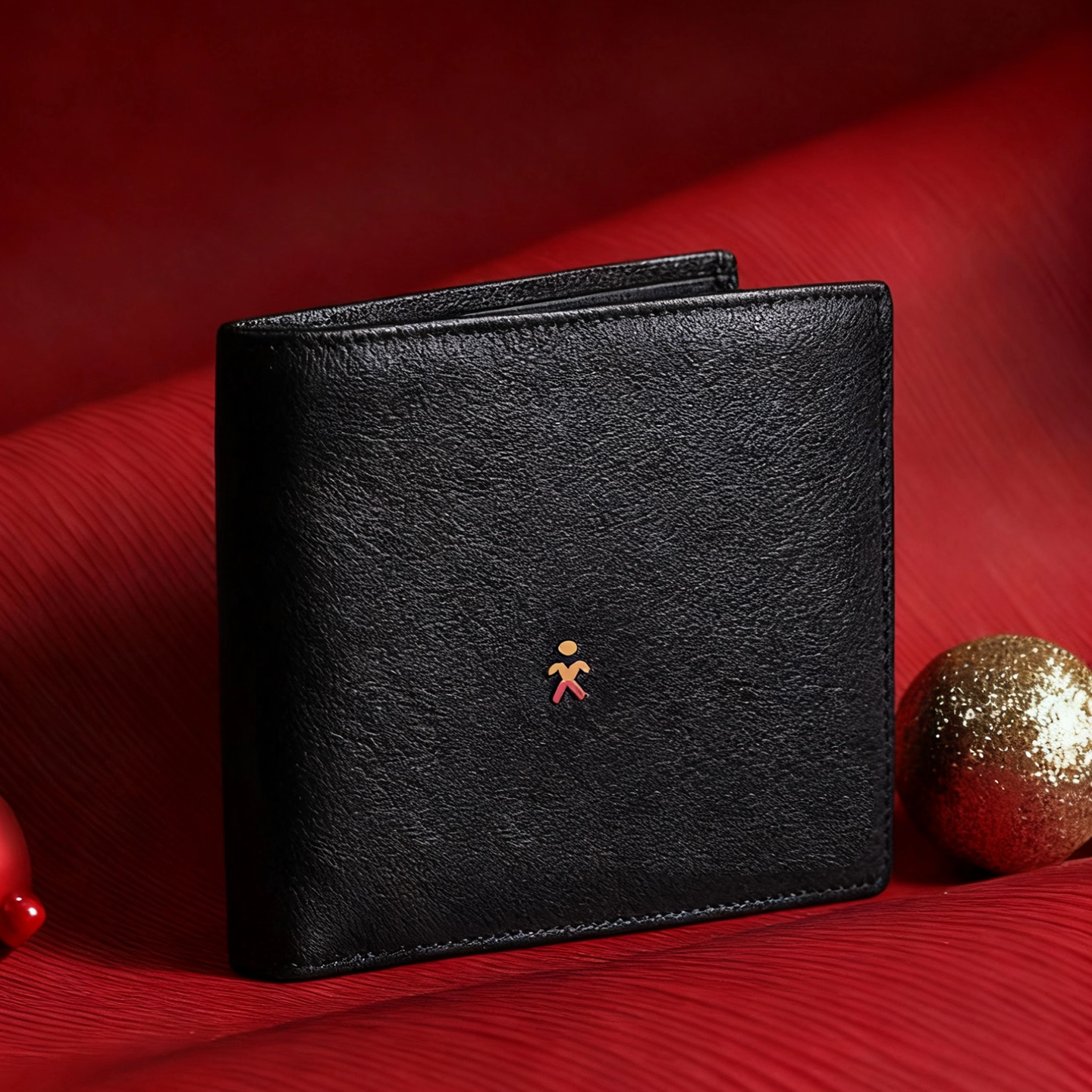 商务简约轻薄短款男士钱包