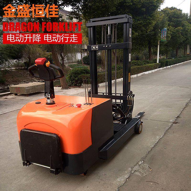 现货特价1吨米电动液压配重式堆高车液压升高叉车量大价优