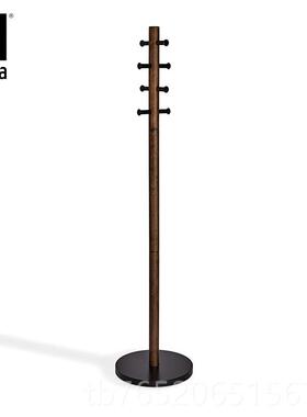 正品加拿大umbr室a派拉帽架意落创地衣架 卧简约现代实衣木衣帽钩