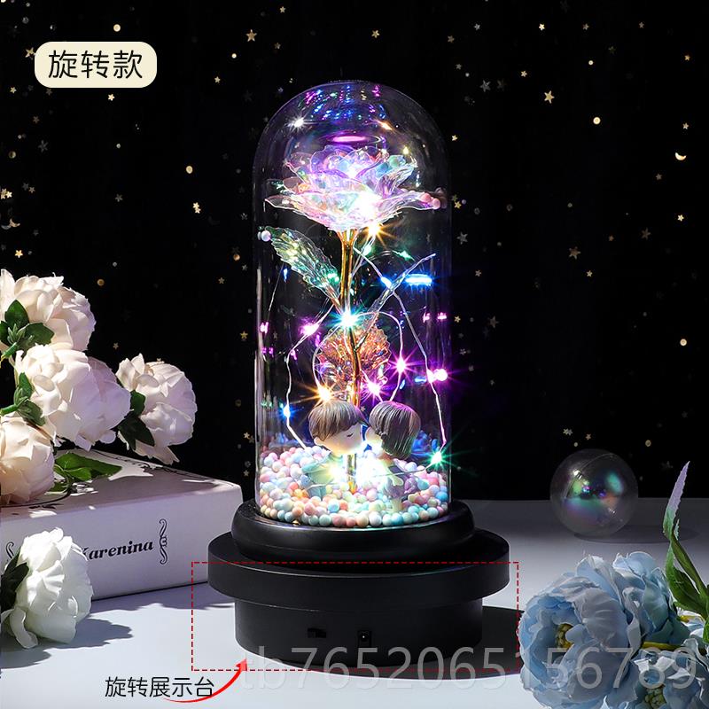 正品生日礼物送女友送友给朋用女永生花束小实送老婆的七夕情人节