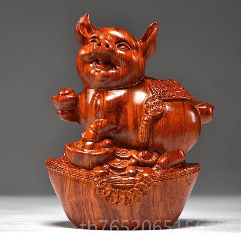 正品花梨雕十二生肖摆一套木质鼠牛虎兔龙蛇马羊猴实鸡件狗猪工艺,家居饰品,装饰摆件,淘宝优惠券,粉丝福利购,淘宝优惠卷
