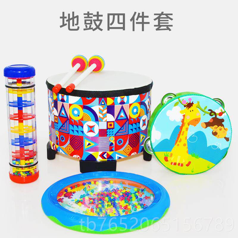 正品鼓儿童玩具奥打尔夫击乐器敲打韩国地鼓宝敲鼓击军早宝教手拍