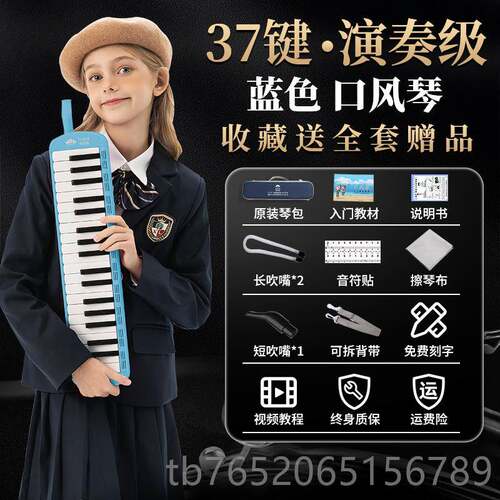 正品高端口风琴37键32键小学生用成人儿童专学者专初业乐演奏吹管