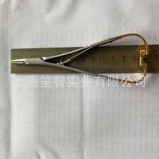 全握式 14cm持针钳 持针钳金柄全握式 持针钳
