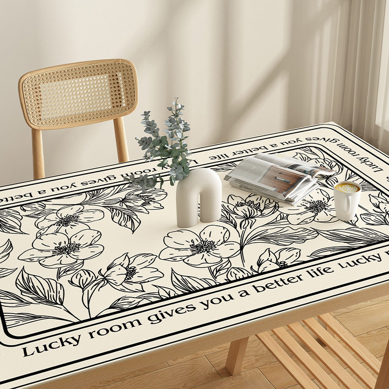 家用轻奢高级感长方形皮革桌垫茶几餐桌布防水防油免洗台布桌布,鲜花速递/花卉仿真/绿植园艺,其它园艺用品,淘宝优惠券,粉丝福利购,淘宝优惠卷