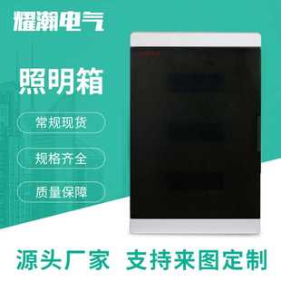 塑面PZ30型照明箱铁底小电箱 厂家供应天翼型强电箱 36回路配电箱