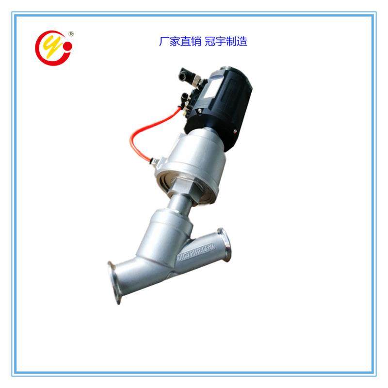 1500PLC流量比例调节阀配Powerflow智能电气定位器调节角座阀