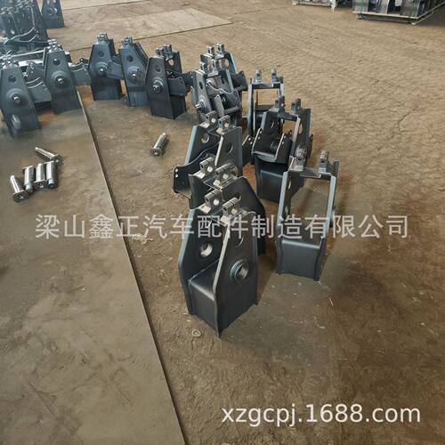 挂车悬挂厂家供应美式正装挂车悬挂前支架反装低平板挂车悬架
