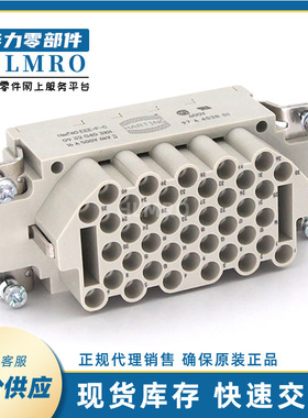 矩形 工业用 09320403101 Han40EEE压接针母插芯（F）连接器