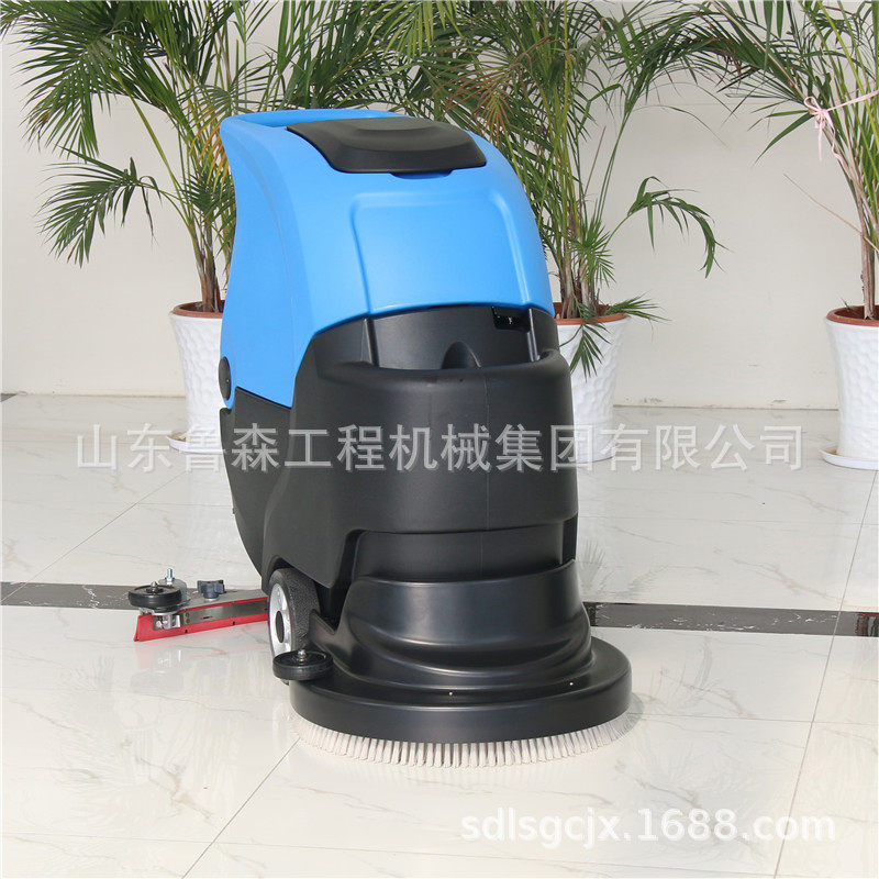 物业商用手推式拖地机工厂车间用洗地车大型座驾式洗地拖地车