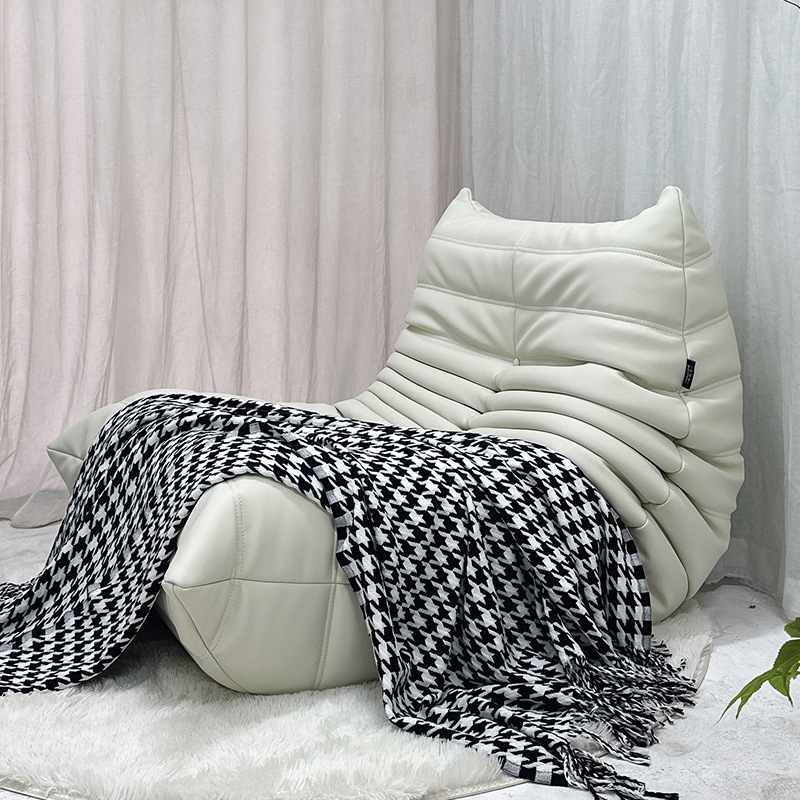 毛毛虫懒人沙发可躺可睡榻榻米卧室小沙发休闲沙发椅阳台单人躺椅