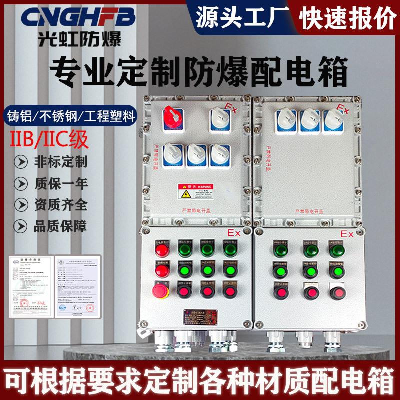 防爆配电箱照明动力检修电源插座箱气体粉尘双防爆仪表开关控制柜