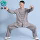 高档清仓亚棉麻太服极男女太极拳练功麻款 武术服表演服中 服春夏季