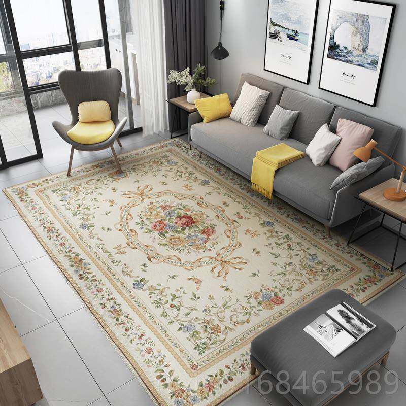 高档田园欧式美地毯现代简床约北欧轻奢卧客厅茶几室边薄款布式艺,居家布艺,地毯,淘宝优惠券,粉丝福利购,淘宝优惠卷