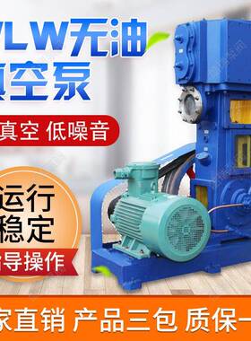 牌立式无油往复真空泵WLW真空泵立式无油真空泵