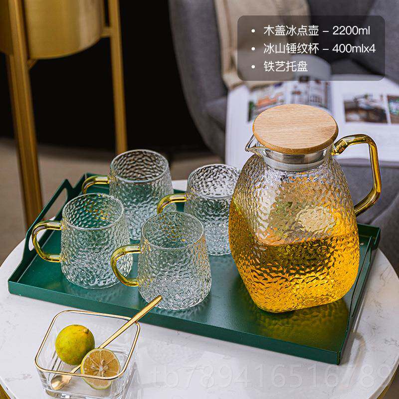 高档茶杯水套装杯子套装家水用客厅简欧式茶具杯水壶具套装现代约