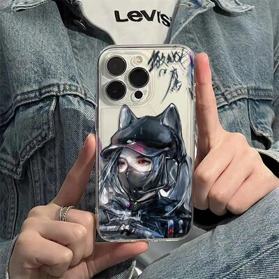 三角洲麦晓雯OPPOReno15适用16plus潮酷一加ACE6T透明13ProMax真我NEO8苹果12手机壳iPhone17软14卡通荣耀500