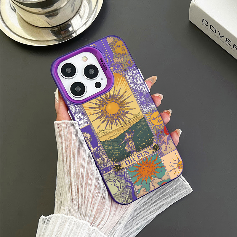 iPhone14高级感13ProMax创意壁画女神华为Mate70适用12彩银苹果16plus手机壳硬15小众VIVOY300PRO新款红米k80