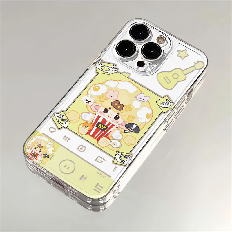 华为Mate80ProMax透明软苹果15适用14Plus时代少年团吉他米爆娃13可爱iPhone16手机壳17周边OPPOFindx9高级感