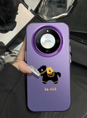 新款berich小马荣耀X50手机壳硬款x50pro适用创意小众高级感x50gt