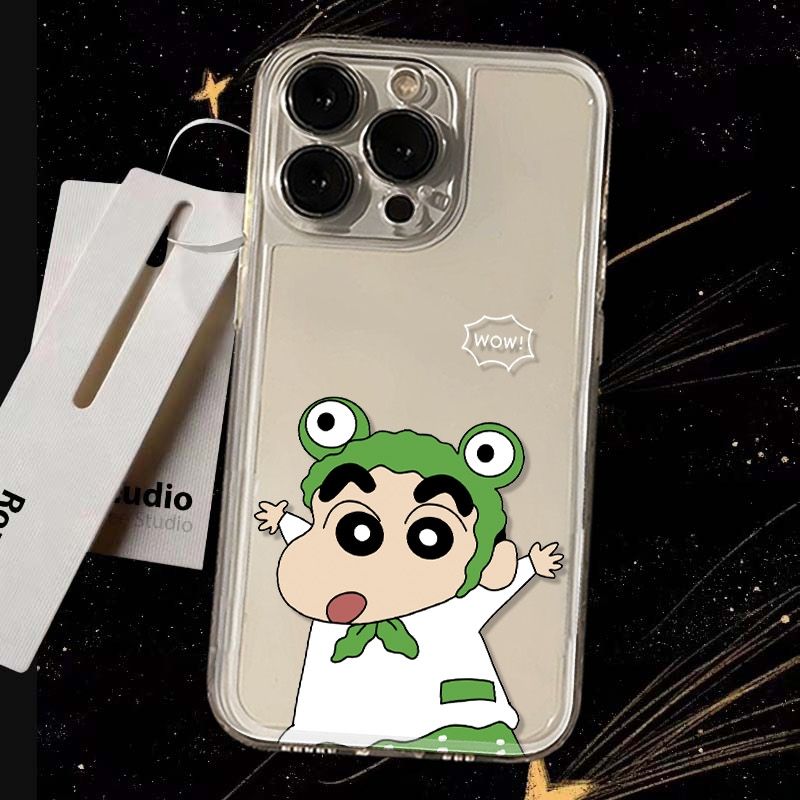 手机壳15promax透明软VIVOx200Ultra适用青蛙小新iPhone16e卡通红米TURBO4荣耀POWER可爱华为nova14pro苹果13