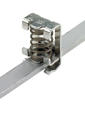 魏德米勒 KLBUE 3-8 固定夹 压线框 钢 1600480000