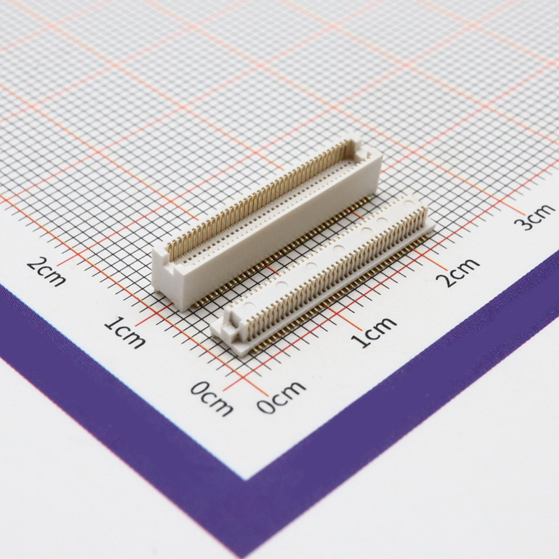 DF12B-80DS-0.5V(86)国产替代0.5间距5.0mm合高80拼板对板连接器