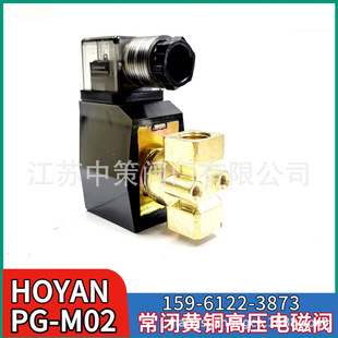 M02 M03 M02K 01K空压机 02洗车机电磁阀PG HOYAN