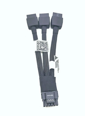 4x8P转16P显卡供电 PCIE5.0转接线RTX4090 4080 12VHPWR转3个8pin