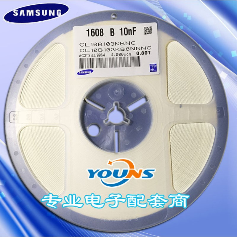 CL05B223KB5VPNC陶瓷贴片电容 0402 223K 22NF X7R 10% 16V25V50V