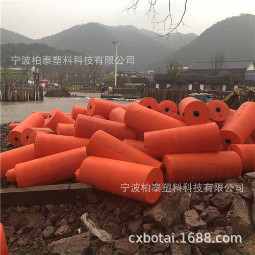 300*1000拦污浮筒 水面水草漂 电站河道垃圾多拦污浮体