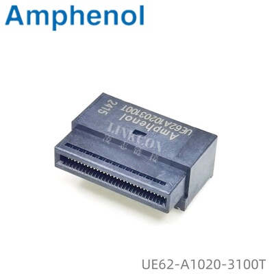 Amphenol/安费诺 UE62-A1020-3100T 连接器 112G 原厂出售