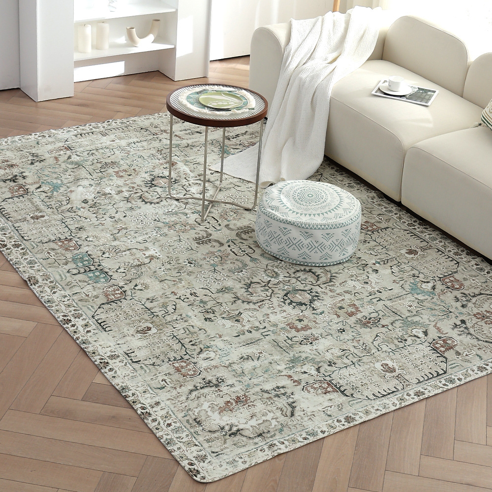 仿兔毛飘窗垫防滑床边毯