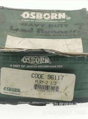 德国奥斯本 OSBORN 支撑滚轮轴承 96117 CY-144610 PLRY2-1/2