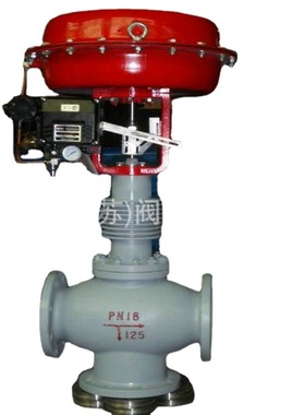 XL3000系列三通调节阀_气动三通调节阀_铸钢气动调节阀