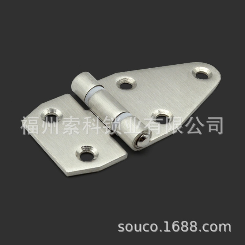 CL107-1A不锈钢304加厚承重合页 工业重型电箱柜折叠静音缓冲折页