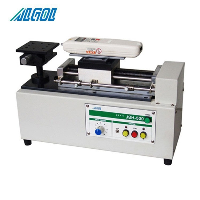 日本 ALGOL艾固JSH-500　JSH-500D　电动卧式推拉力计测试台