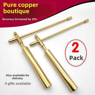 高精度纯铜寻龙尺检测棒湘龙堂台湾优质工艺2023东南亚新品改进