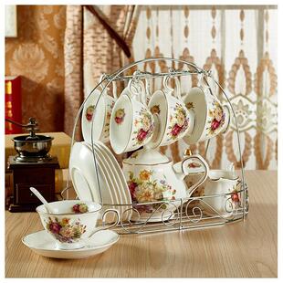 欧式咖啡杯陶瓷水杯具高档简约咖啡套具英式下午茶茶具茶壶套组