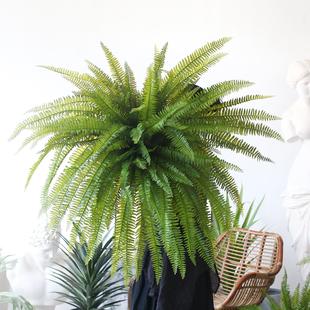 西西里北歐仿真植物大大綠植盆栽設計師會所酒店擺件家居客廳櫥窗