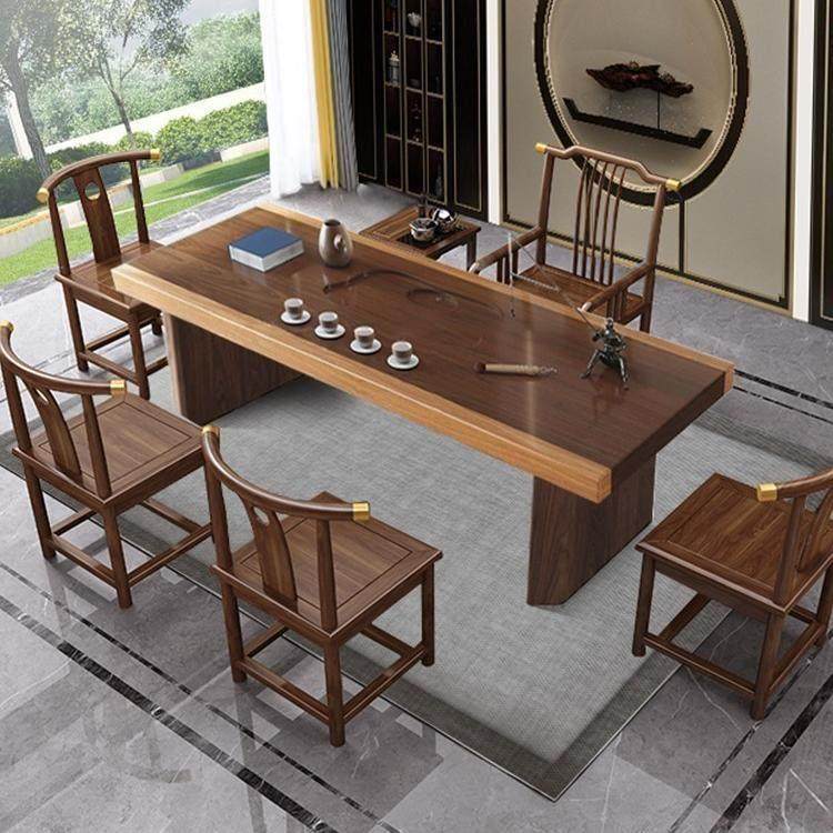 中式实木茶桌椅组合办公室茶具套装一体功夫大板泡茶台家用茶几,住宅家具,茶几,淘宝优惠券,粉丝福利购,淘宝优惠卷