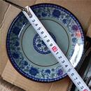 6.25英寸 中式 平盘 底碟 复古风碟子 吐骨碟 陶瓷