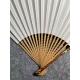 梅妃龙鳞折扇翻轮折扇 配高档苏工扇面 9.5寸18方2.0排口
