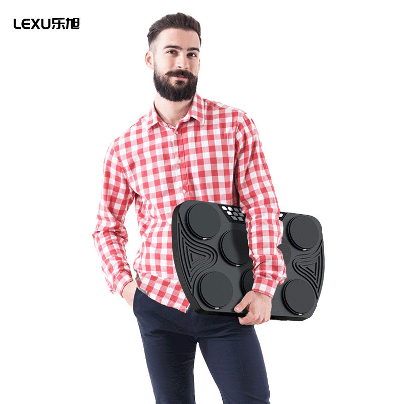 便携力度电子f鼓架子鼓乐队打击板专业折叠儿童初学者静音练鼓神