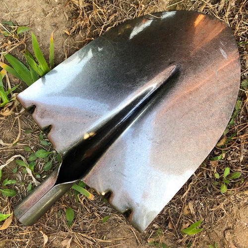 燕南钢锹007加厚锰钢尖头铁锨挖土铁锹铲L子家用农用工地铲头绿化