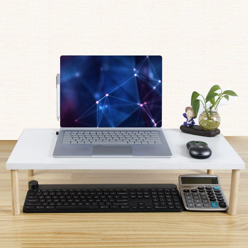 显示器增高架加宽加长笔记本电脑支架垫高底座电视机U屏幕30cm宽