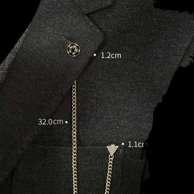 红玫瑰花胸针f男士西装插花孔驳头链新郎结婚胸花伴郎别针徽章配