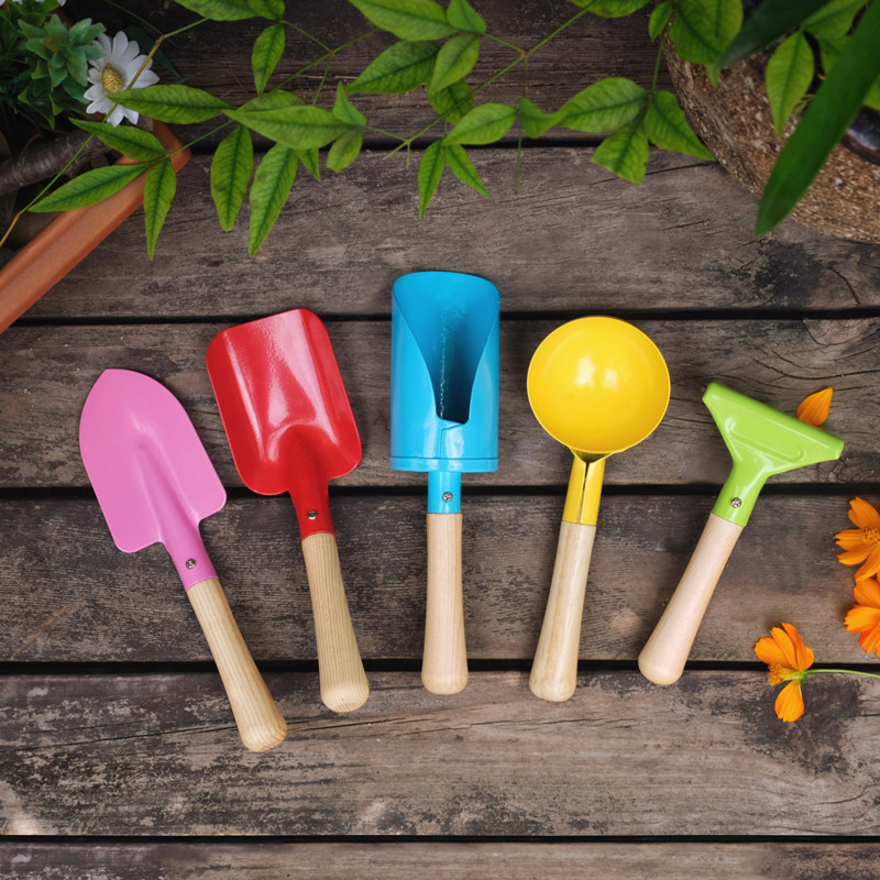 儿童沙滩玩具套装宝宝挖沙小铲子和桶沙漏玩沙子R工具户外沙土铁