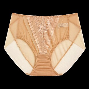 短裤 大码 薄款 女胖e妹妹200斤蕾丝性感高腰胖妹妹网纱2024新款 内裤