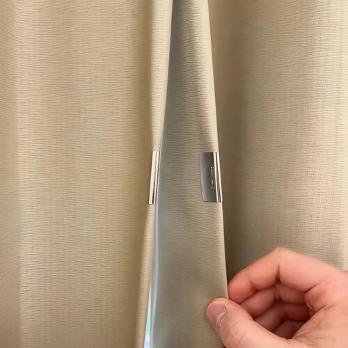 防漏光神器磁吸窗帘扣家用简约免钉免缝宿舍床帘夹缝隙闭合遮光扣